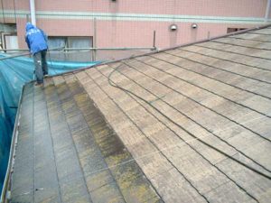 築25年程一度も手を入れなかった屋根